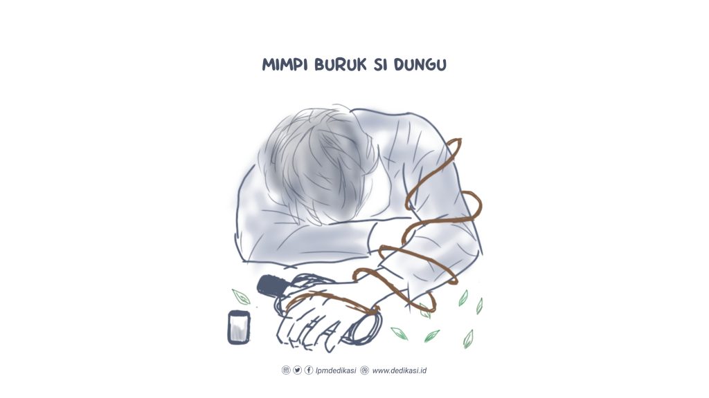 Tentang mimpi buruk. (Ilustrasi: Dedikasi)