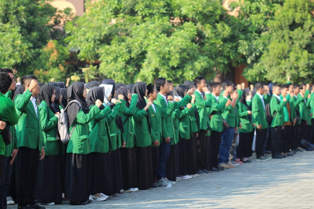 Foto peserta KKN IAIN Kediri tahun 2019. (Foto : iainkediri.ac.id)