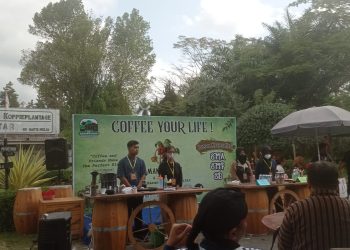 Salah satu acara Tradisi Manten Kopi. (Foto: Lela)