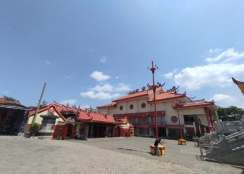 Potret Klenteng Tjoe Hwie Kong Kediri