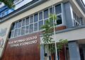 Gedung PIG Geopark Bojonegoro nampak dari luar. (27/03/26)
