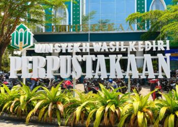 Gedung Perpustakaan UIN Syekh Wasil Kediri.