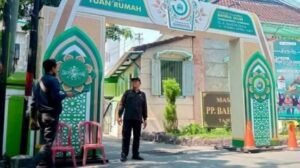 Gapura masuk penyambutan tamu Muktamar NU 